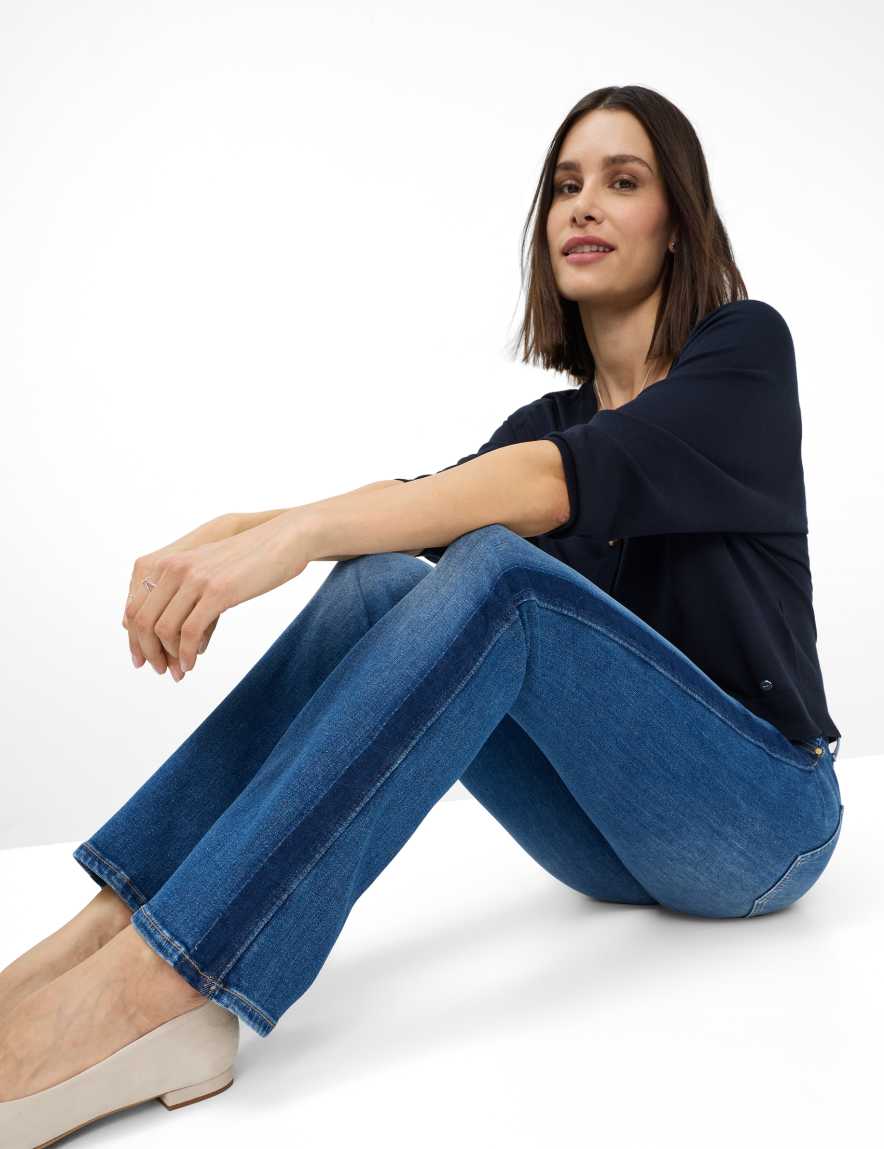 Eurex By Brax Women's Fashion Jeans Style ANA Denim Blue Skinny Fit