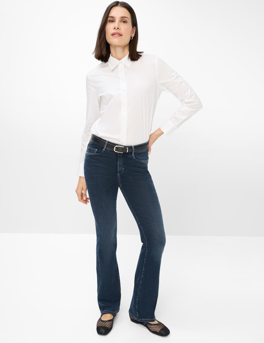 Eurex By Brax Women's Fashion Jeans Style ANA Denim Dark Blue Skinny Fit