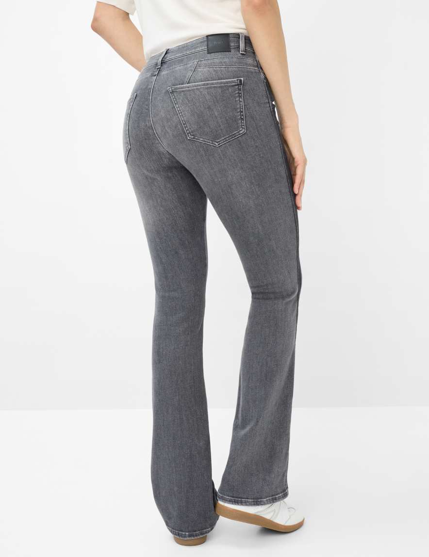 Eurex By Brax Women's Fashion Jeans Style ANA Denim Light Gray Skinny Fit