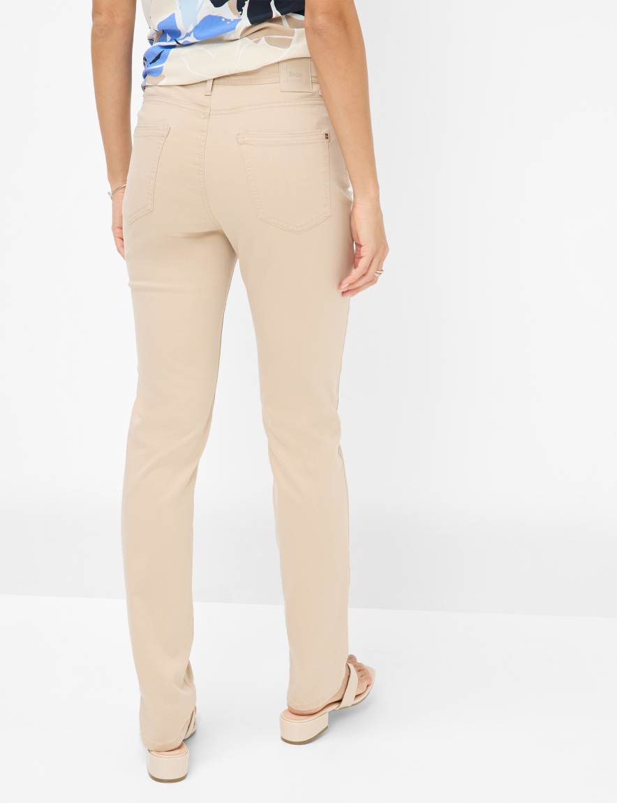 Eurex By Brax Women's Fashion Jeans Style CAROLA Denim Beige Feminine Fit