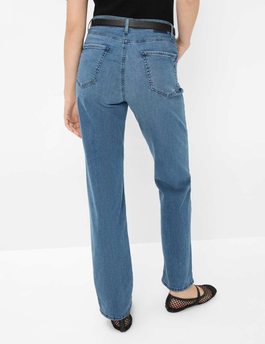 Eurex By Brax Women's Fashion Jeans Style CAROLA Denim Blue Feminine Fit