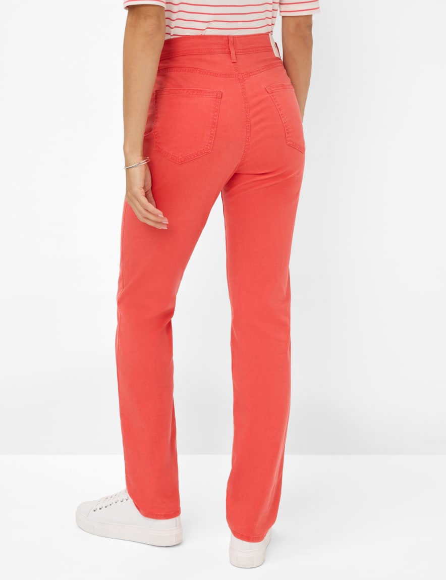 Eurex By Brax Women's Fashion Jeans Style CAROLA Denim Red Feminine Fit