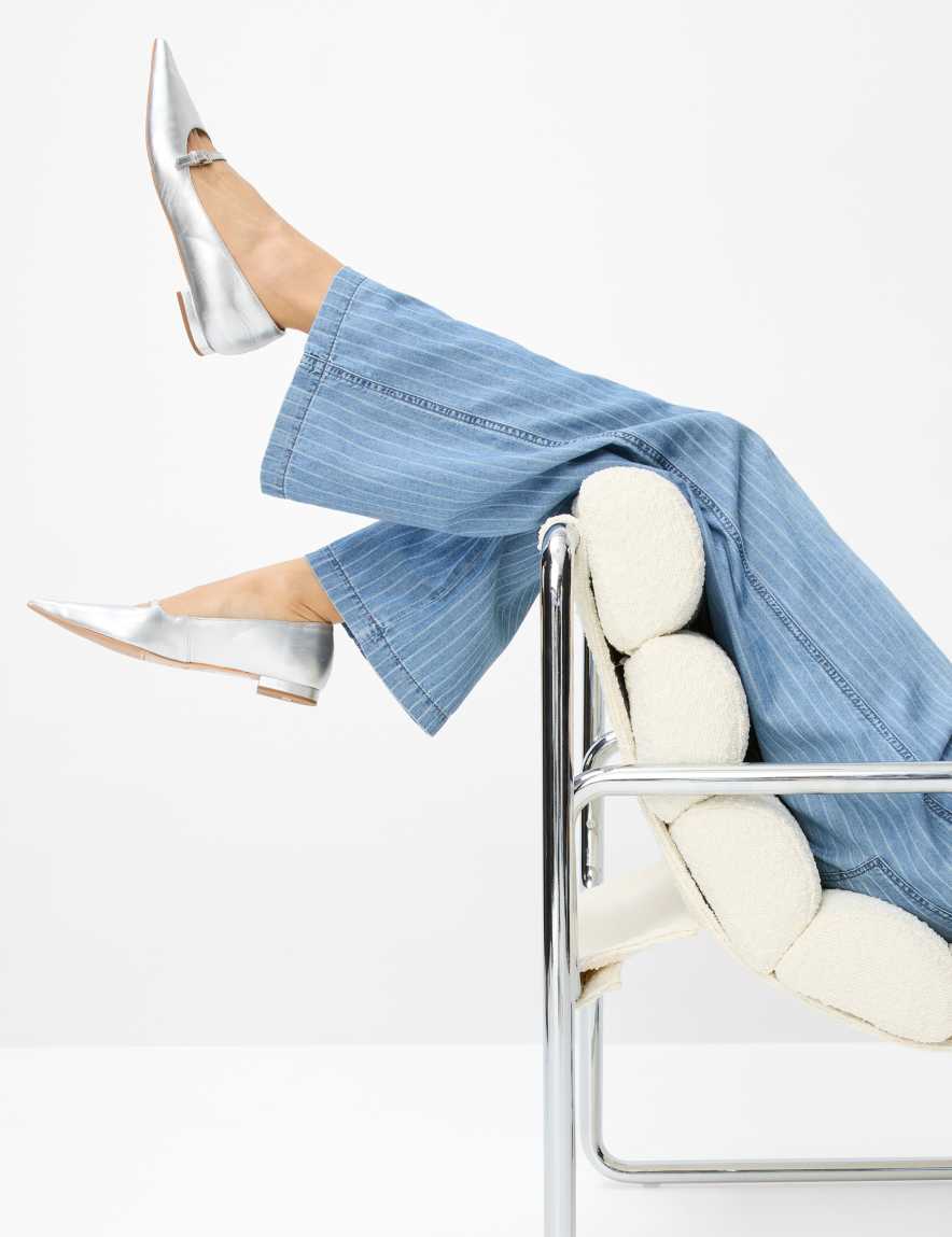 Eurex By Brax Women's Fashion Jeans Style MAINE Denim Blue Wide Leg