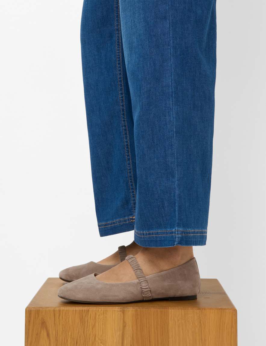 Eurex By Brax Women's Fashion Jeans Style MAINE S Denim Blue Wide Leg