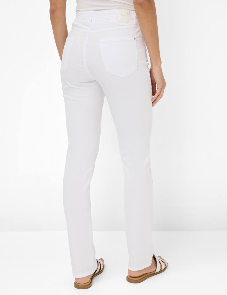 Eurex By Brax Women's Fashion Jeans Style MARY Denim White Regular Fit