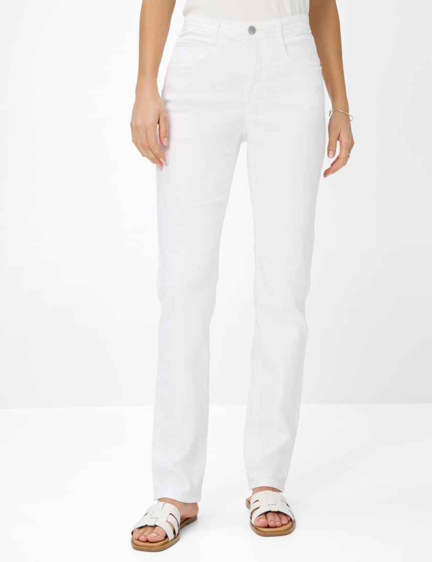 eurex by brax Women's fashion Jeans Style MARY Denim White Regular Fit