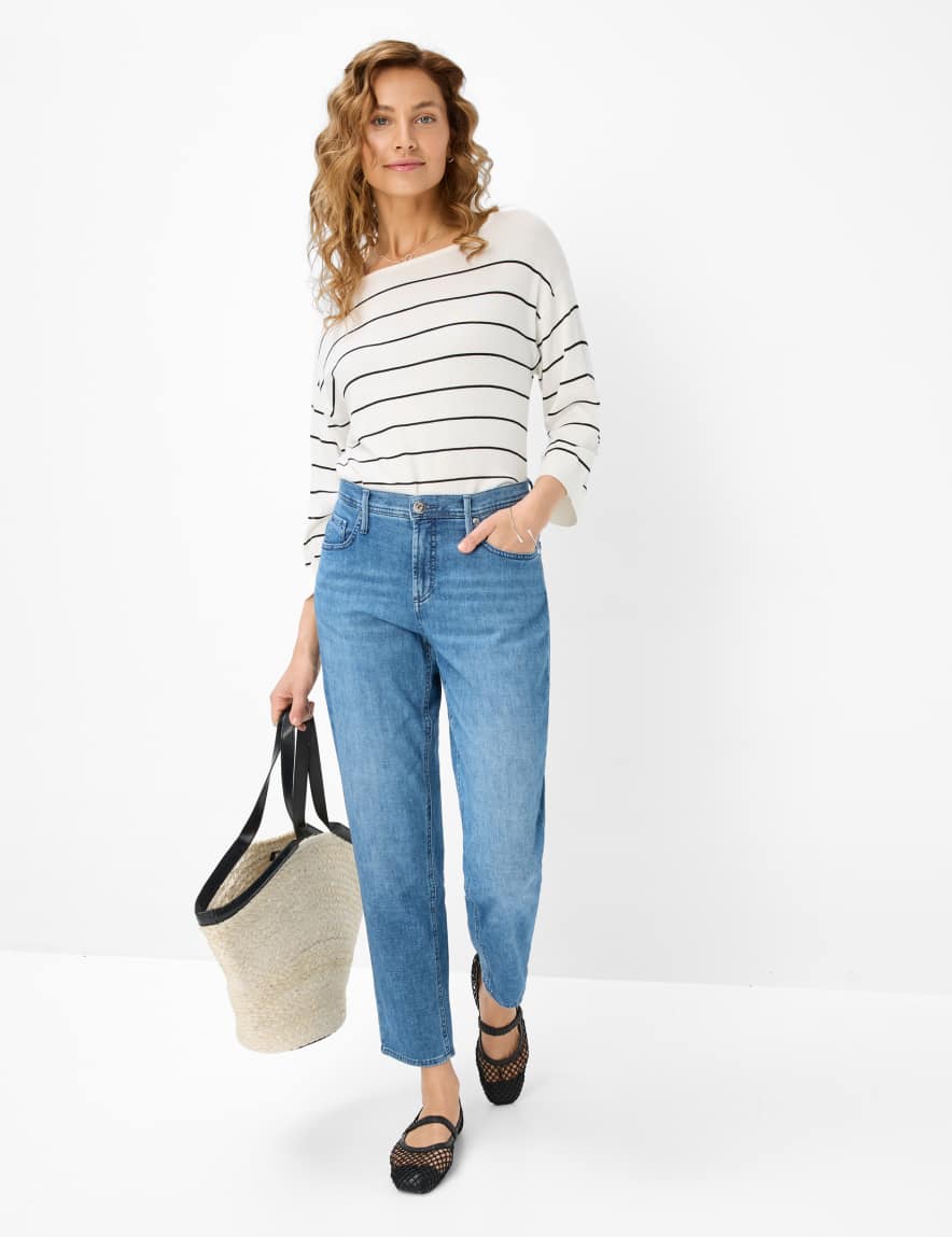 Eurex By Brax Women's Fashion Jeans Style MILEY S Denim Blue Relaxed Fit