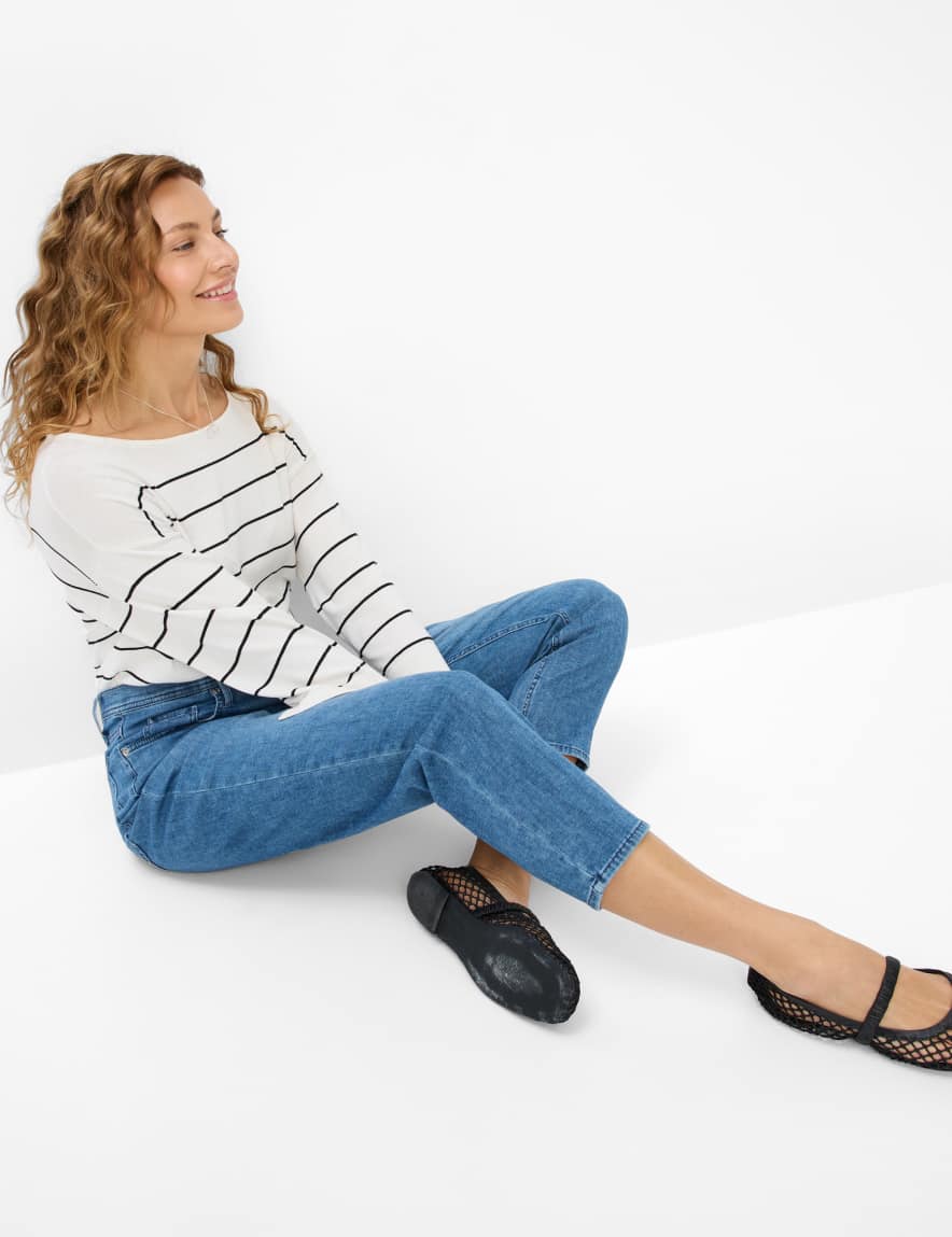 Eurex By Brax Women's Fashion Jeans Style MILEY S Denim Blue Relaxed Fit