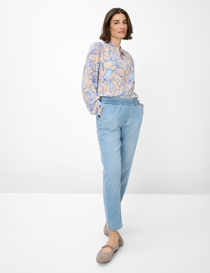 Eurex By Brax Women's Fashion Jeans Style MONA S Denim Blue Relaxed Fit