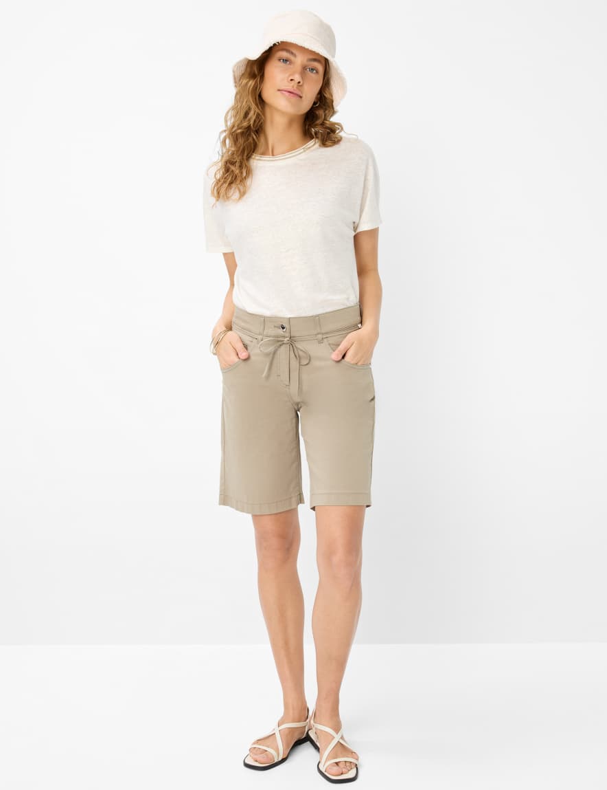 Eurex By Brax Women's Fashion Pants | Bermudas Style MAINE B Wide Leg