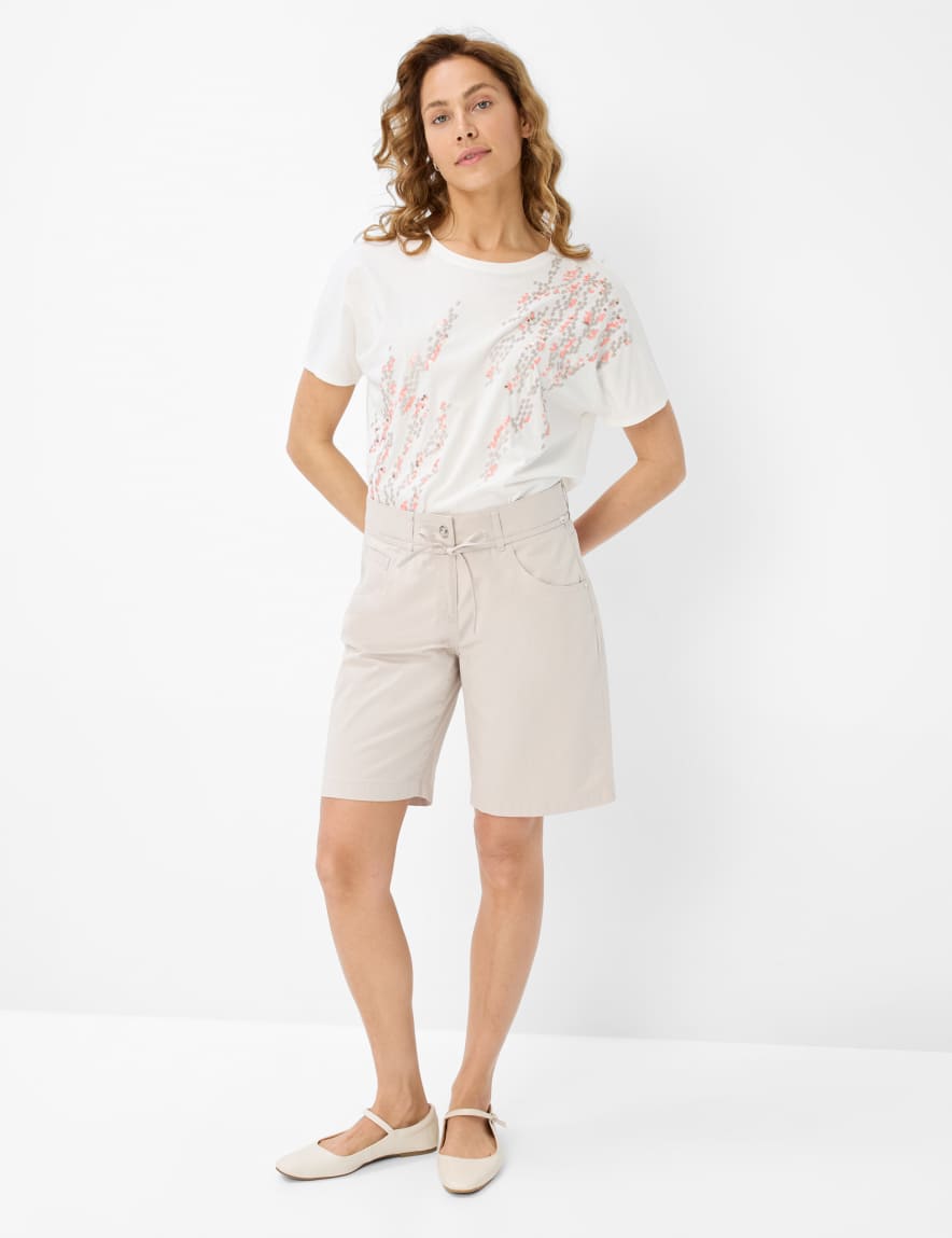 Eurex By Brax Women's Fashion Pants | Bermudas Style MAINE B Wide Leg