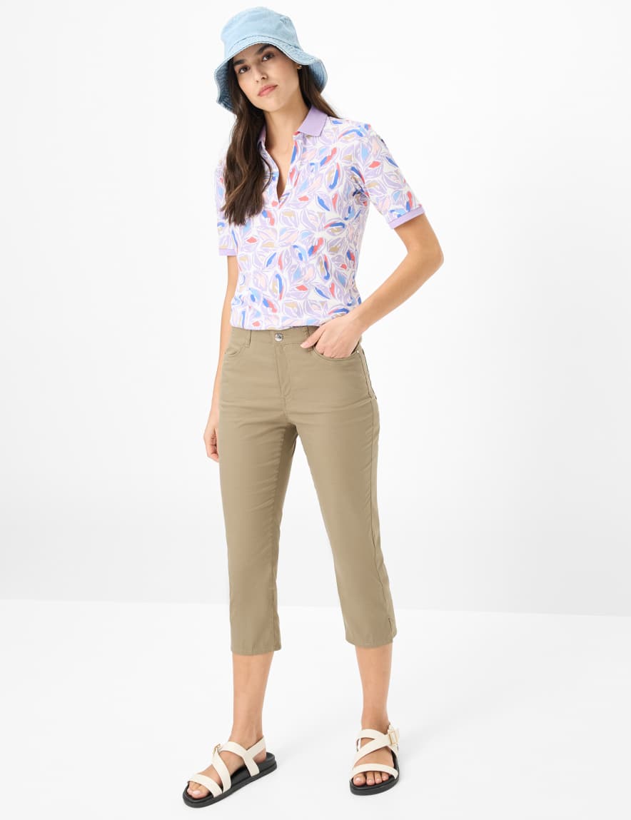 Eurex By Brax Women's Fashion Pants | Bermudas Style MARY C Regular Fit