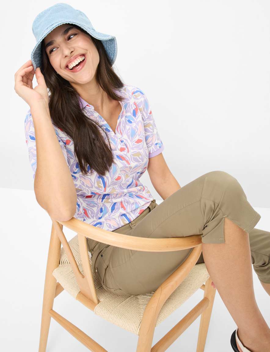 Eurex By Brax Women's Fashion Pants | Bermudas Style MARY C Regular Fit