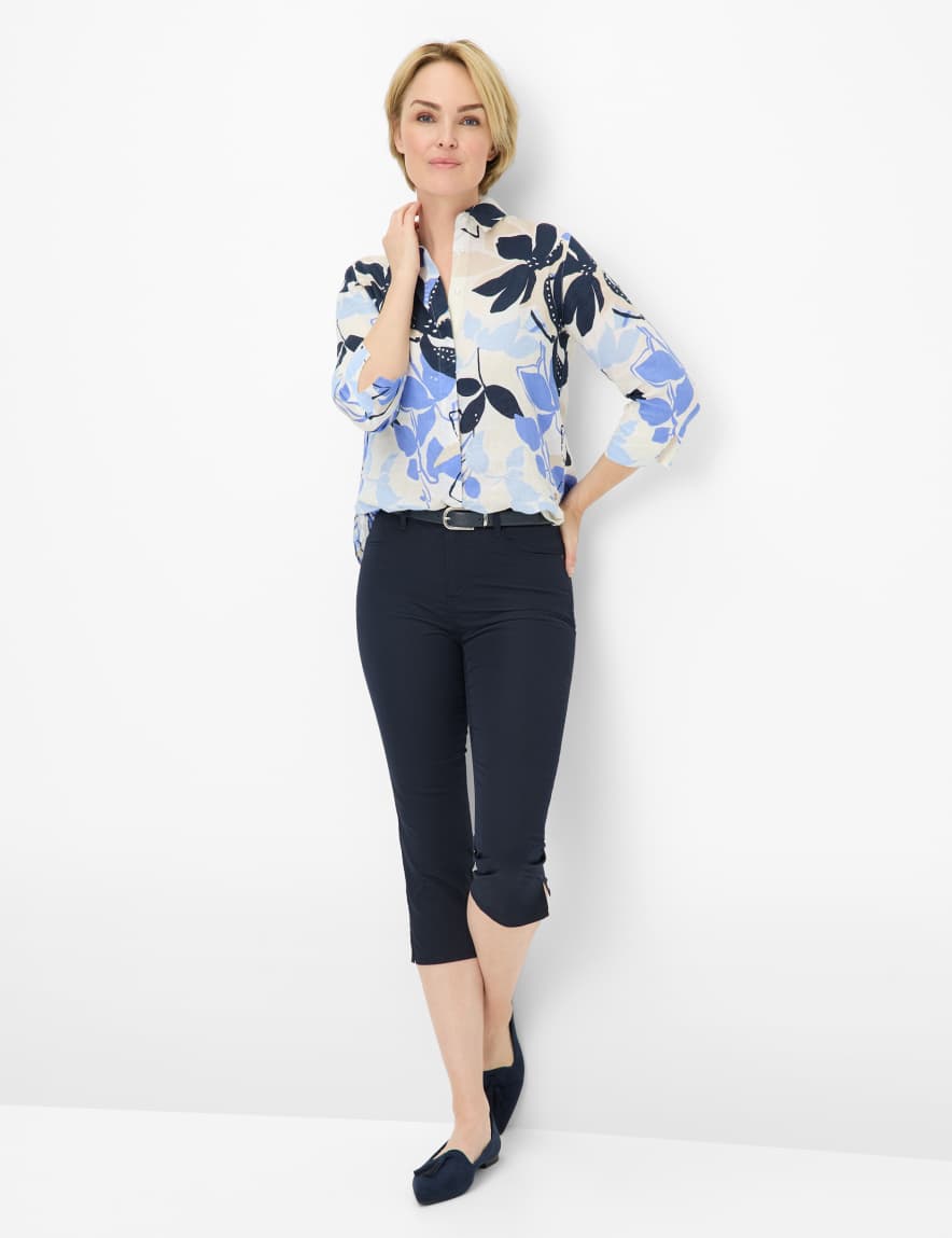 Eurex By Brax Women's Fashion Pants | Bermudas Style MARY C Regular Fit