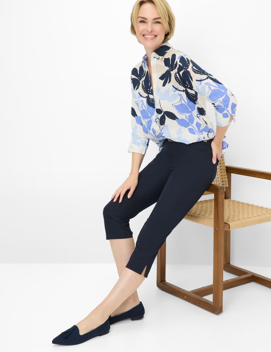 Eurex By Brax Women's Fashion Pants | Bermudas Style MARY C Regular Fit