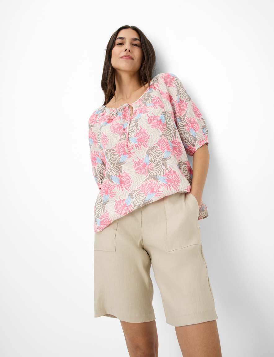 Eurex By Brax Women's Fashion Pants | Bermudas Style MEL B Relaxed Fit