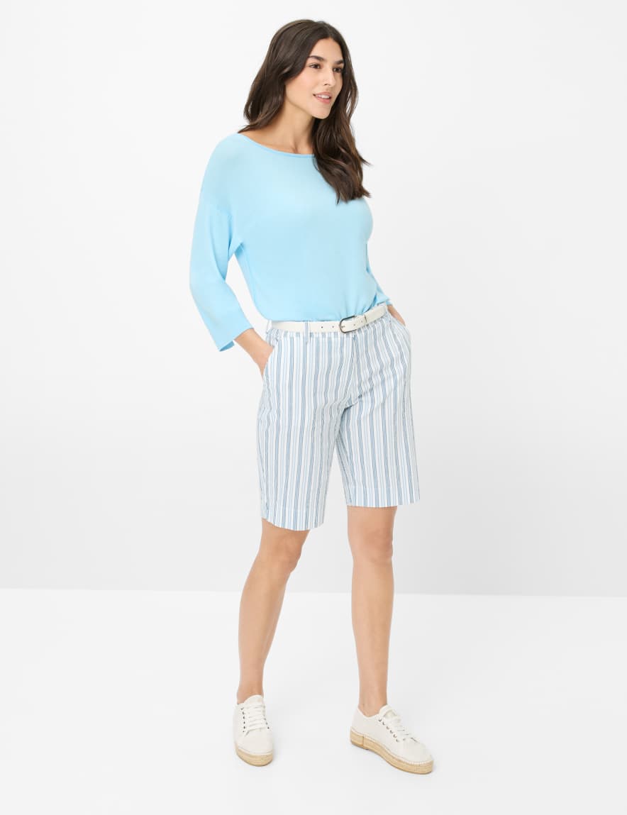 Eurex By Brax Women's Fashion Pants | Bermudas Style MIA B Regular Fit