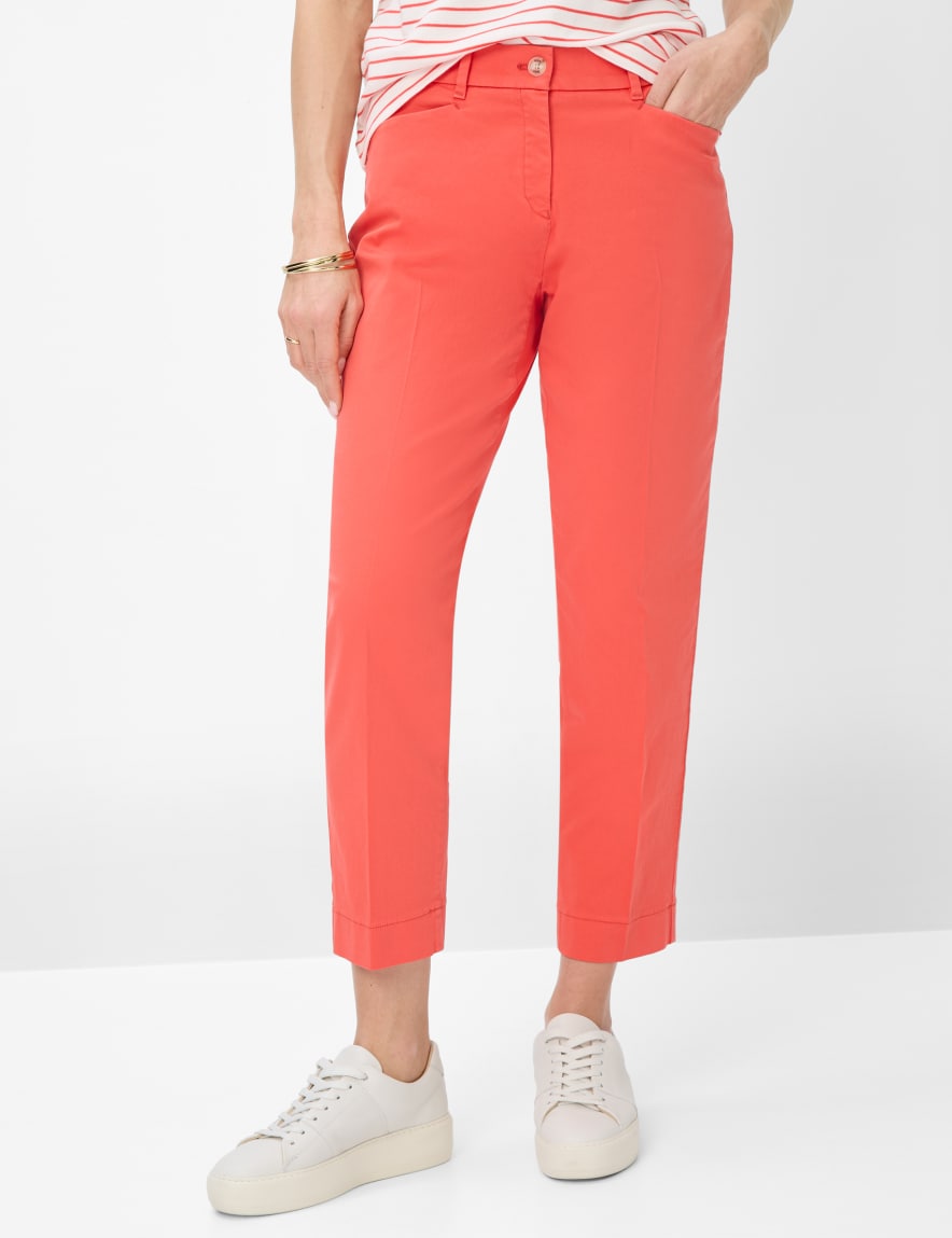 eurex by brax Women's fashion Pants | Chinos Style MARA S Red Regular Fit