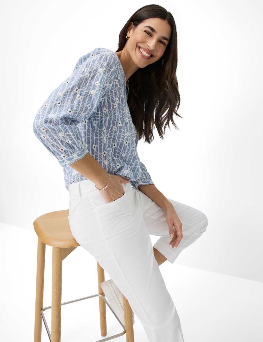 Eurex By Brax Women's Fashion Pants | Chinos Style MARA S Regular Fit