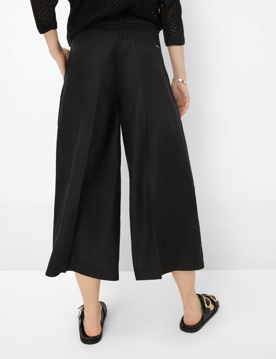 Eurex By Brax Women's Fashion Pants | Skirts Style MELLI S Black Wide Leg