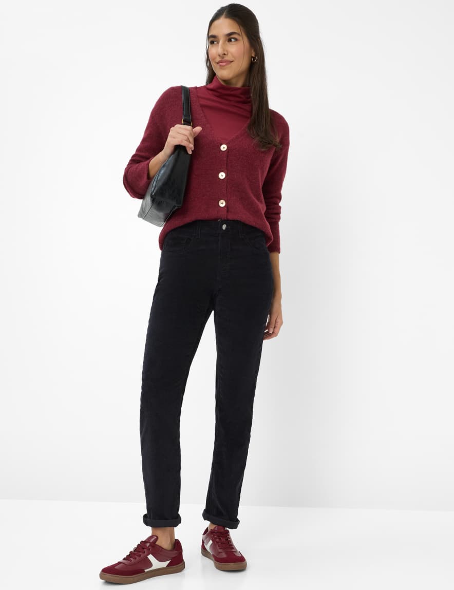 Eurex By Brax Women's Fashion Pants Style CAROLA Black Feminine Fit