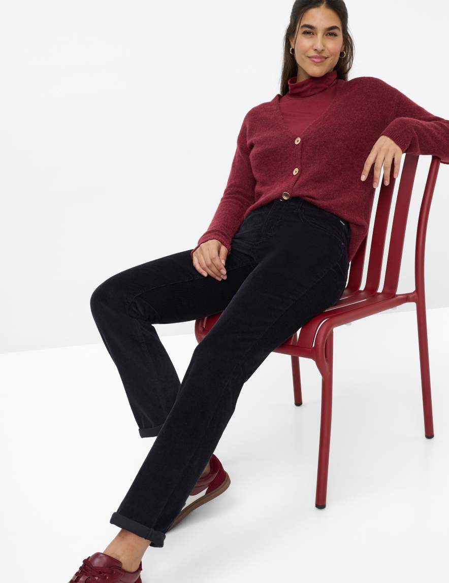 Eurex By Brax Women's Fashion Pants Style CAROLA Black Feminine Fit