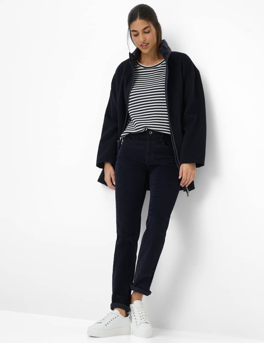 Eurex By Brax Women's Fashion Pants Style CAROLA Dark Blue Feminine Fit