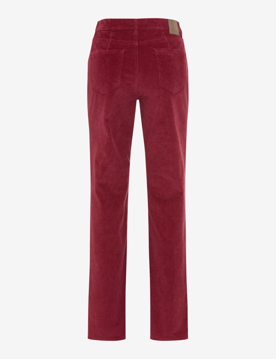 Eurex By Brax Women's Fashion Pants Style CAROLA Dark Red Feminine Fit