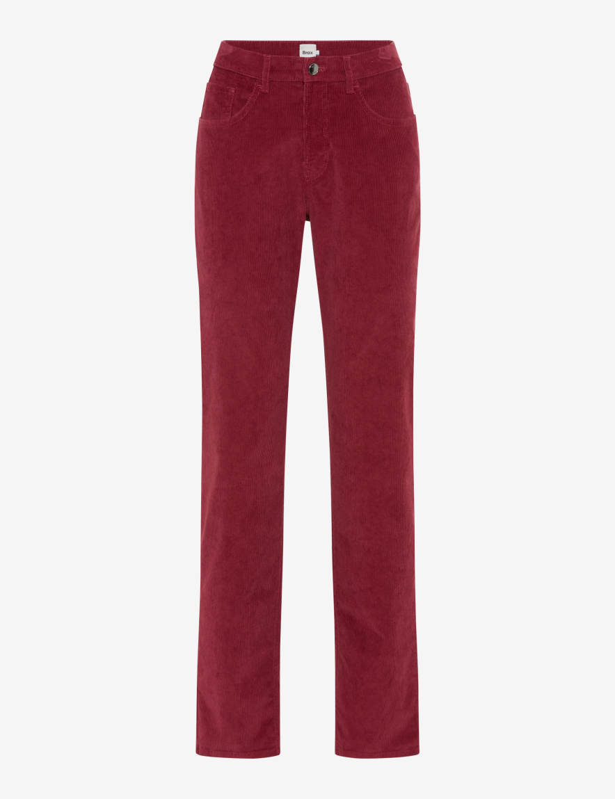 eurex by brax Women's fashion Pants Style CAROLA Dark Red Feminine Fit