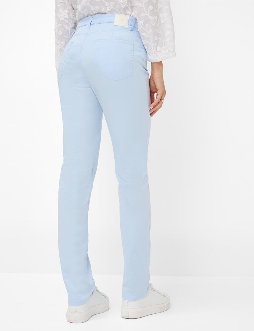 Eurex By Brax Women's Fashion Pants Style CAROLA Light Blue Feminine Fit