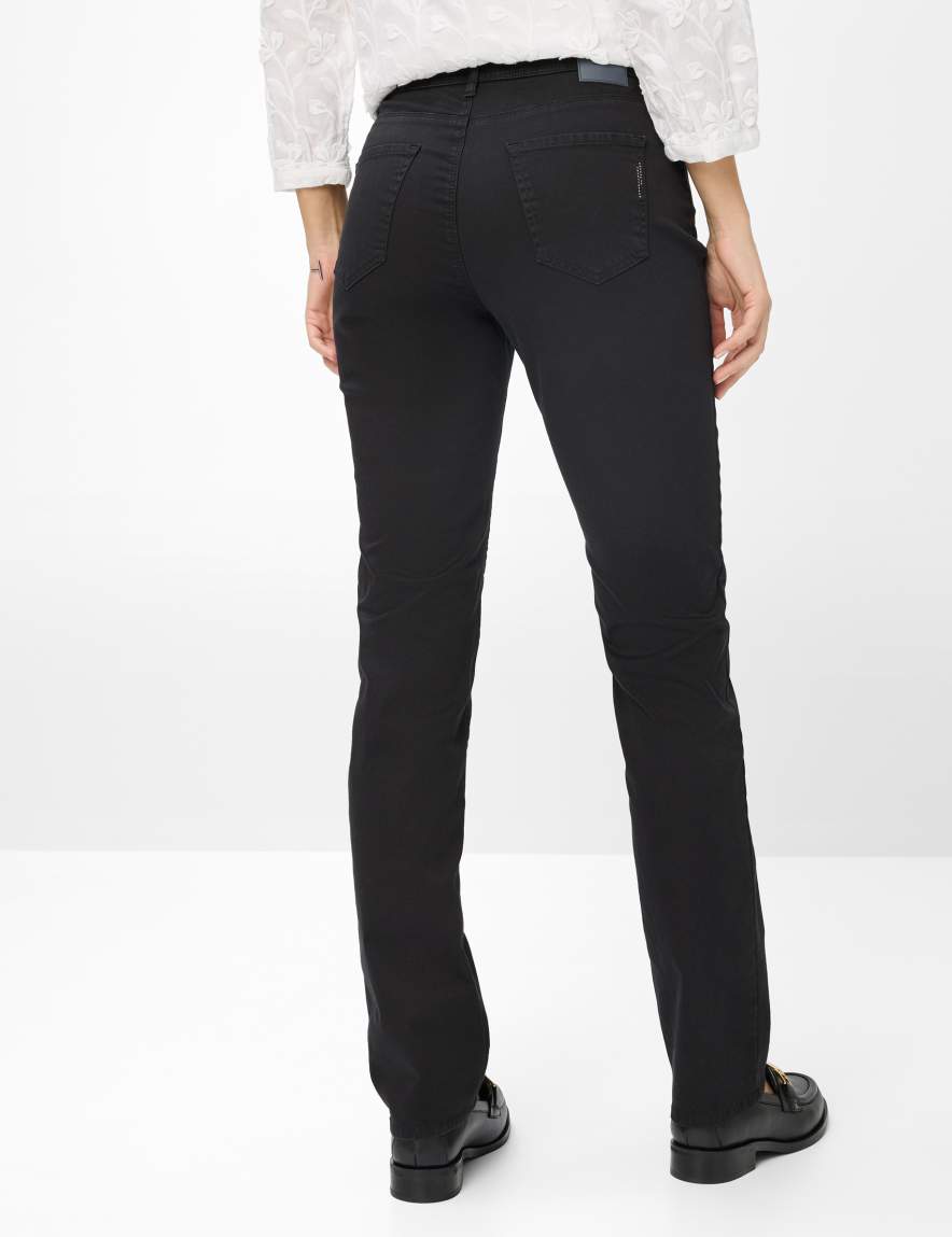 Eurex By Brax Women's Fashion Pants Style CAROLA Perma Black Feminine Fit