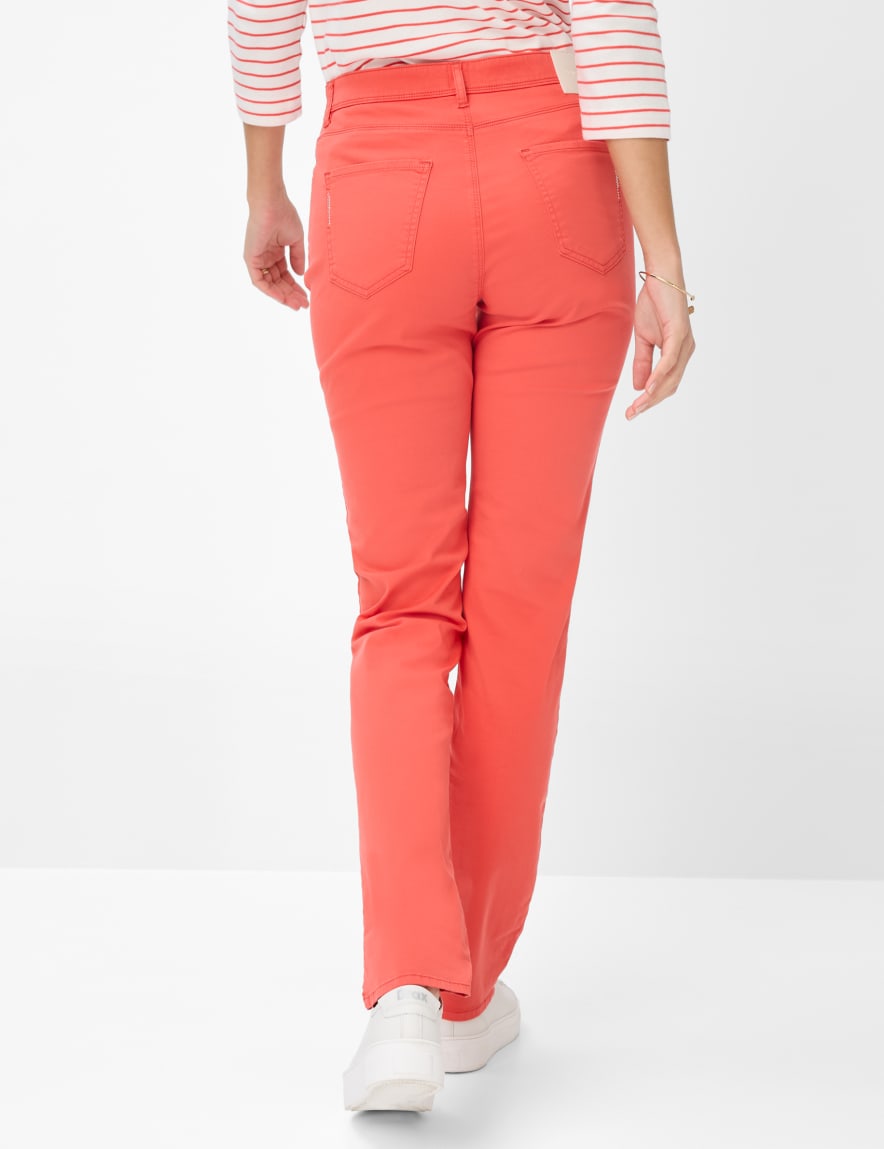 Eurex By Brax Women's Fashion Pants Style CAROLA Red Feminine Fit