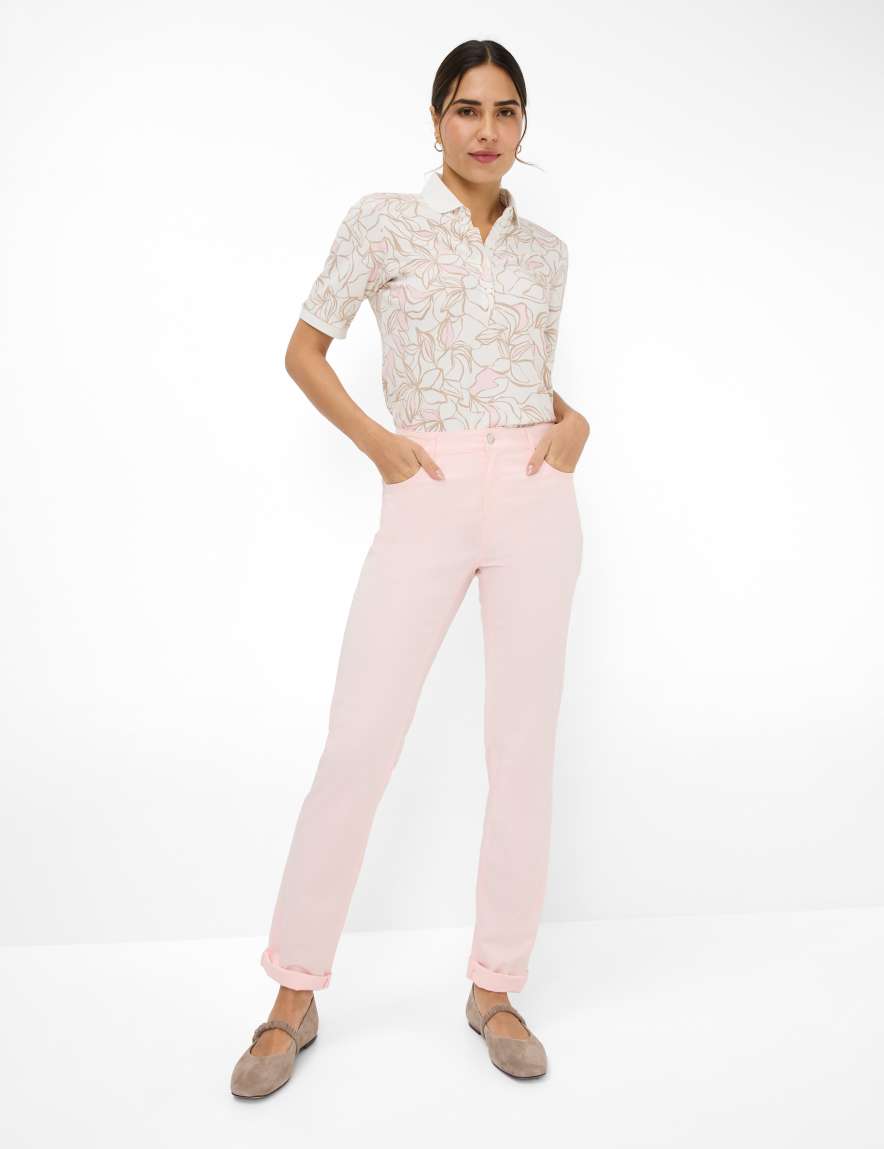 Eurex By Brax Women's Fashion Pants Style CAROLA Rose Feminine Fit