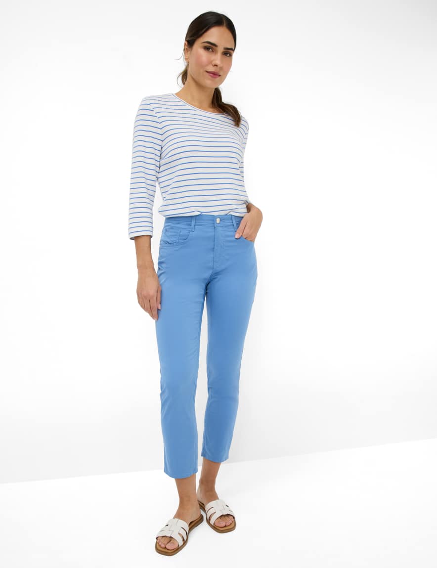 Eurex By Brax Women's Fashion Pants Style CAROLA S Blue Feminine Fit