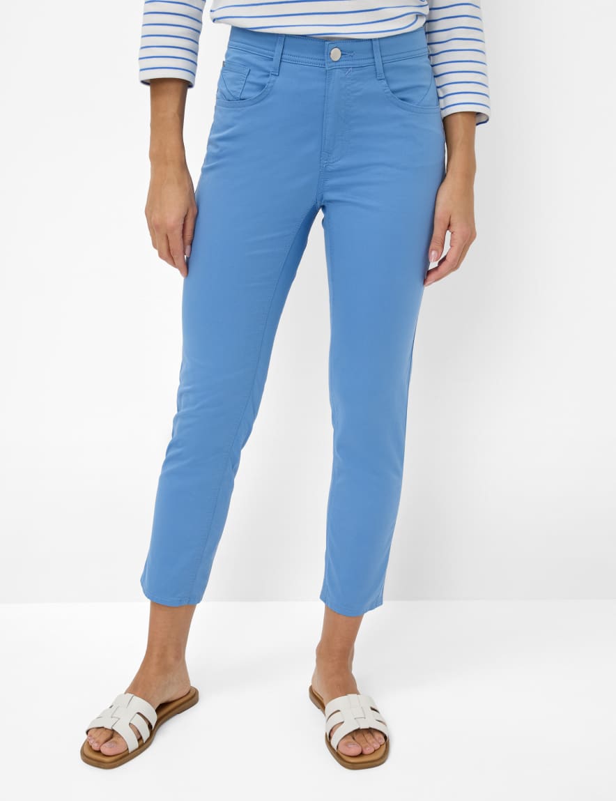eurex by brax Women's fashion Pants Style CAROLA S Blue Feminine Fit