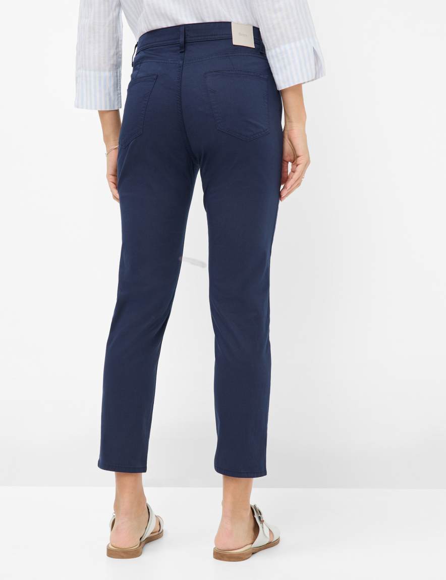 Eurex By Brax Women's Fashion Pants Style CAROLA S Dark Blue Feminine Fit