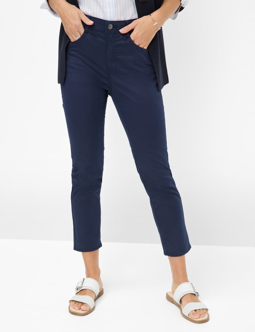 Eurex By Brax Women's Fashion Pants Style CAROLA S Dark Blue Feminine Fit