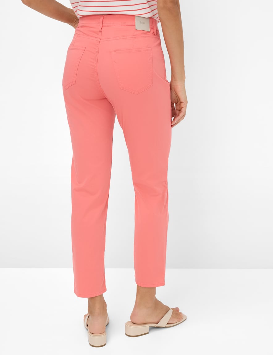 Eurex By Brax Women's Fashion Pants Style CAROLA S Light Red Feminine Fit