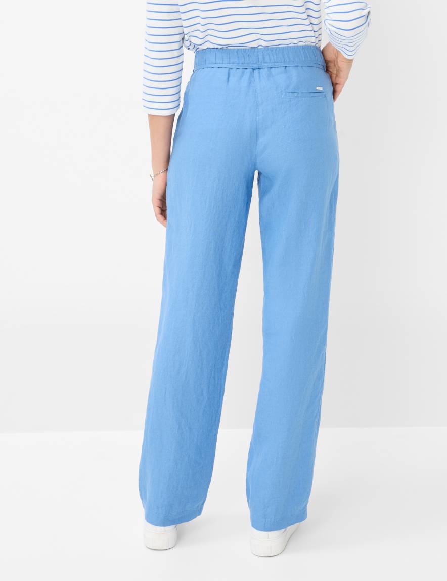 Eurex By Brax Women's Fashion Pants Style FARINA Blue Wide Leg