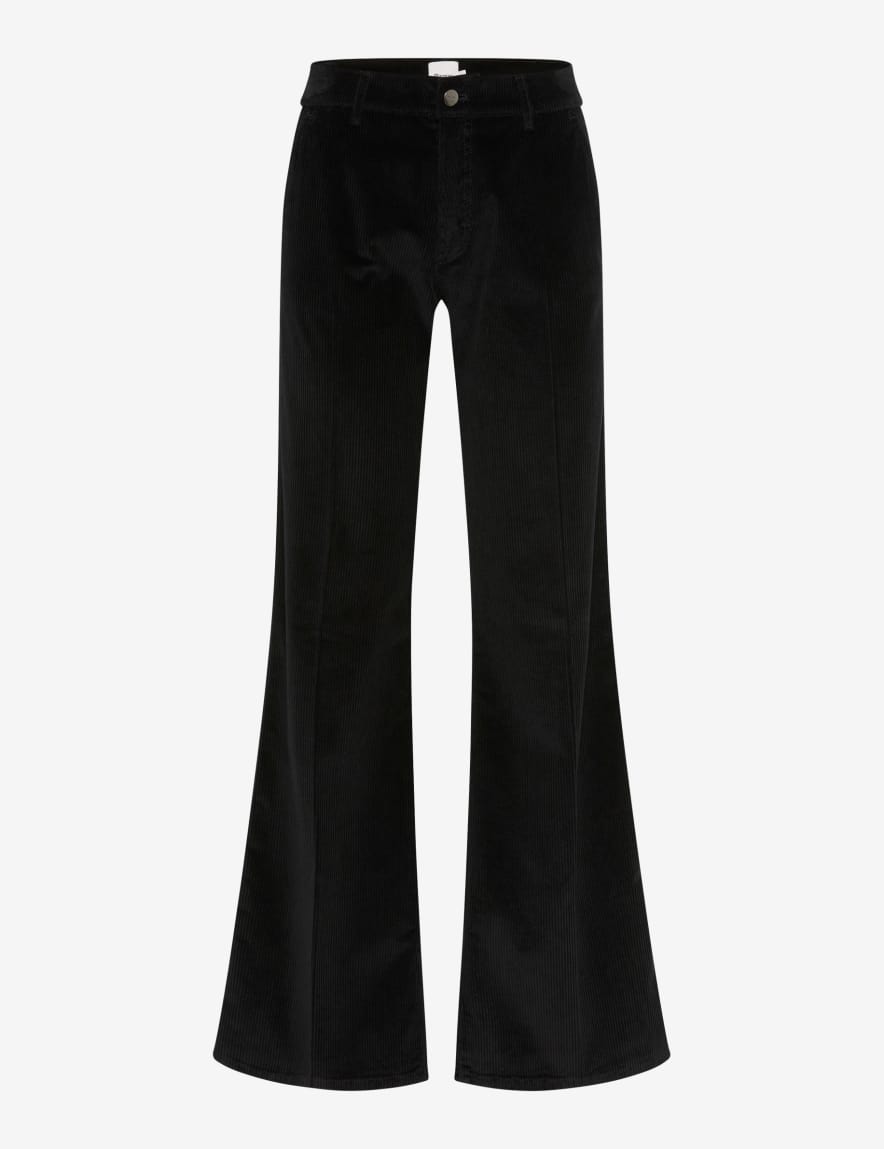 eurex by brax Women's fashion Pants Style MAINE Black Wide Leg