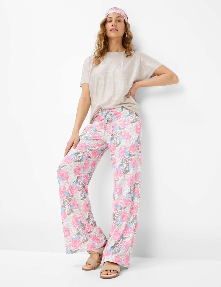 Eurex By Brax Women's Fashion Pants Style MAINE Cream White