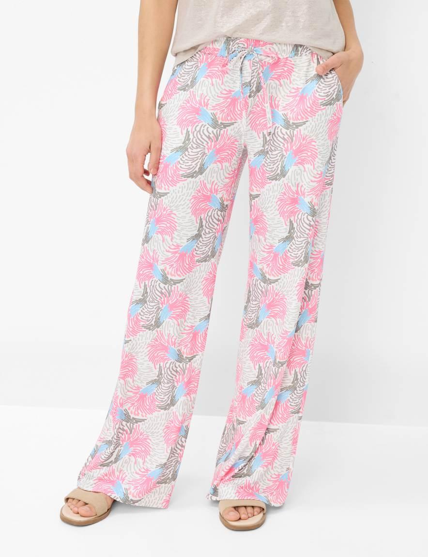 eurex by brax Women's fashion Pants Style MAINE Cream White