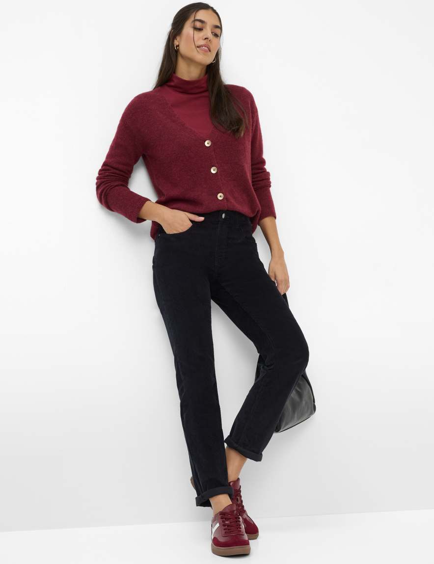 Eurex By Brax Women's Fashion Pants Style MARY Black Regular Fit