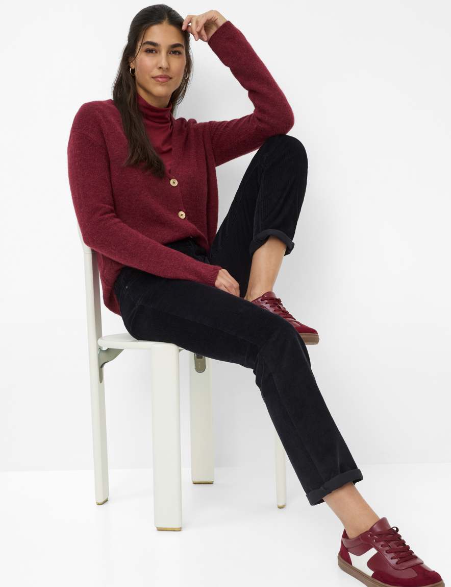 Eurex By Brax Women's Fashion Pants Style MARY Black Regular Fit