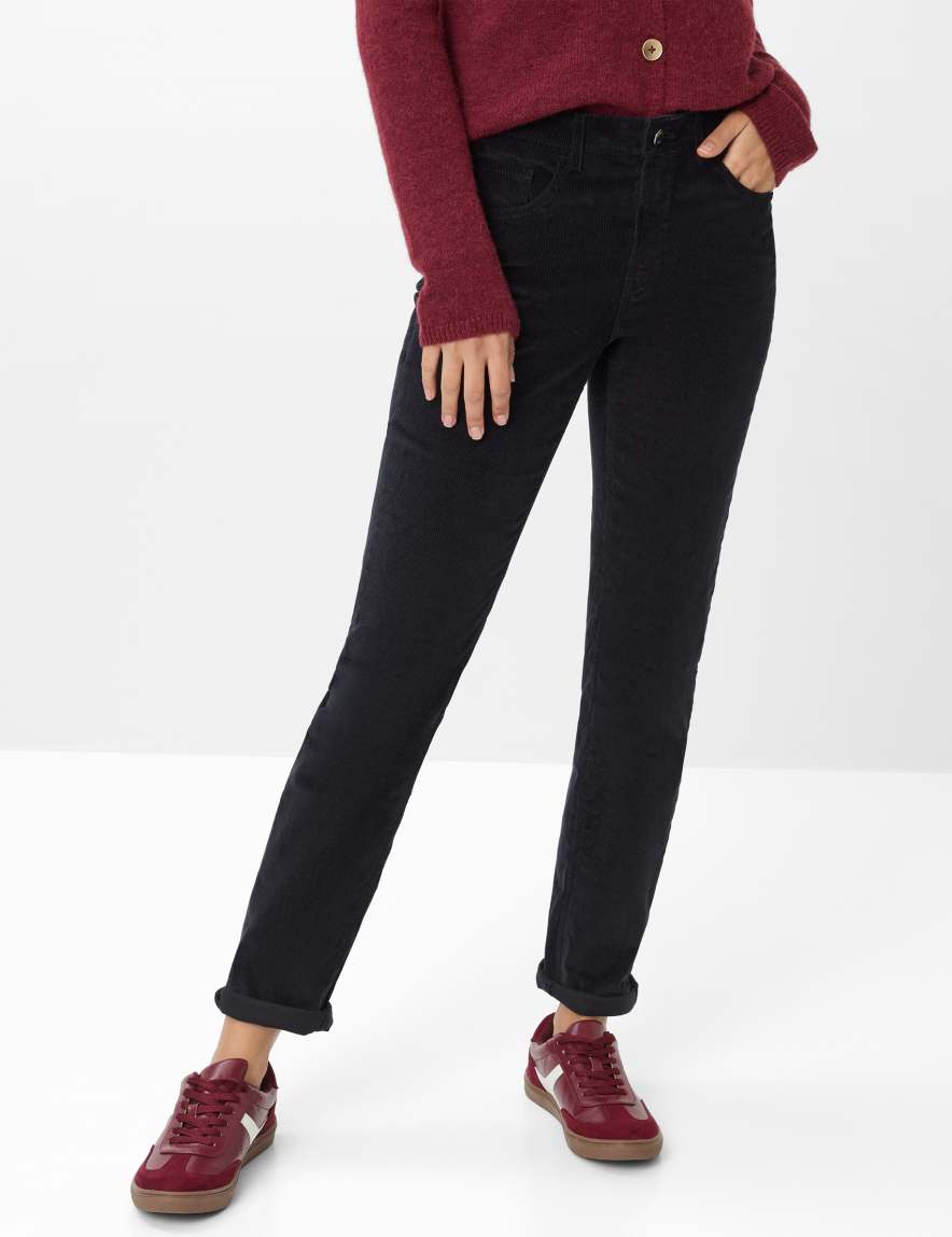 eurex by brax Women's fashion Pants Style MARY Black Regular Fit