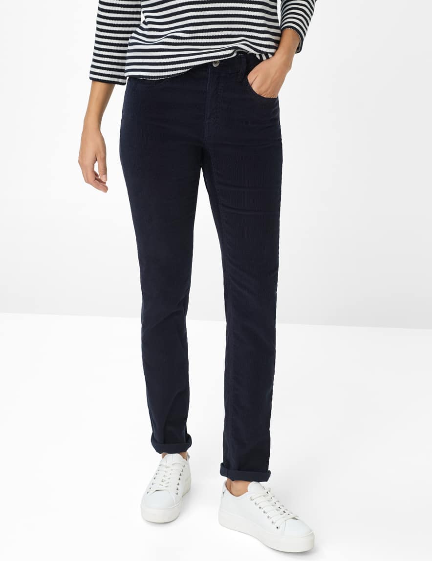 eurex by brax Women's fashion Pants Style MARY Dark Blue Regular Fit