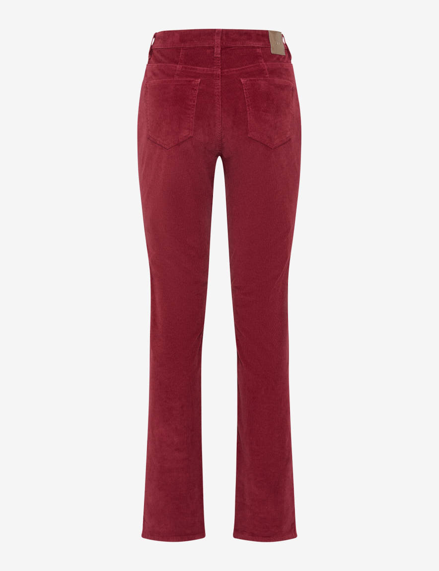 Eurex By Brax Women's Fashion Pants Style MARY Dark Red Regular Fit