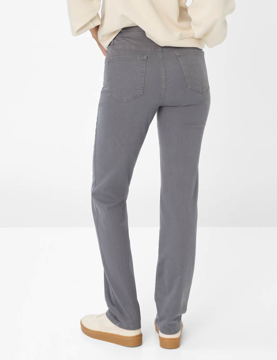 Eurex By Brax Women's Fashion Pants Style MARY Medium Gray Regular Fit
