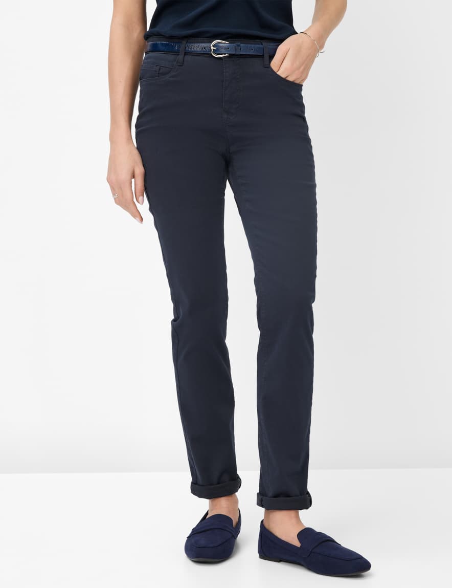 eurex by brax Women's fashion Pants Style MARY Perma Blue Regular Fit