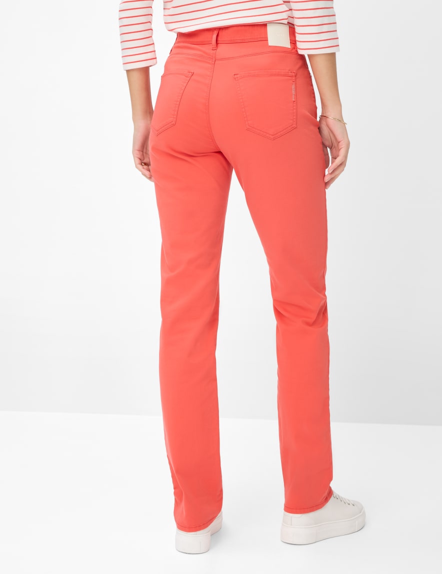 Eurex By Brax Women's Fashion Pants Style MARY Red Regular Fit